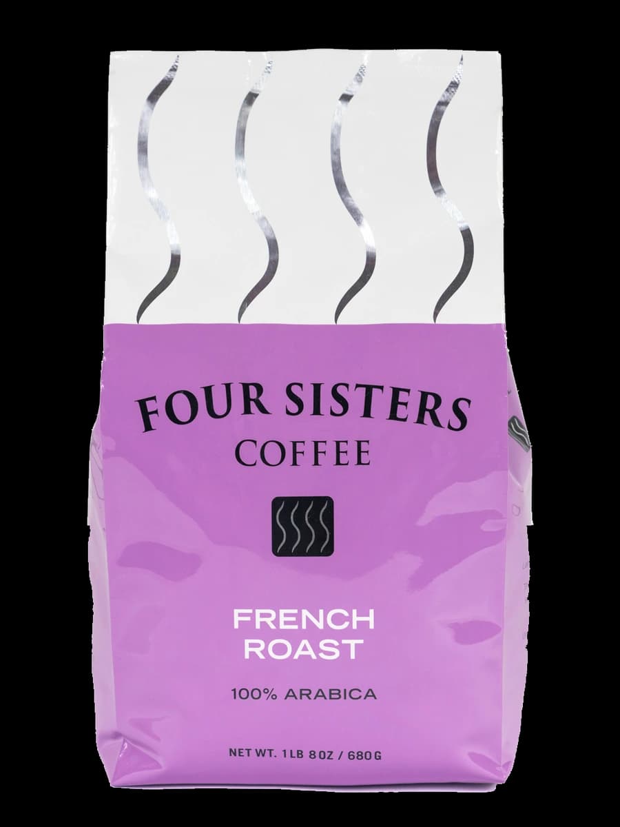 Four Sisters Coffee French Roast bag